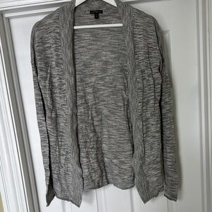 Express Gray Open-Front Cardigan Sweater size S